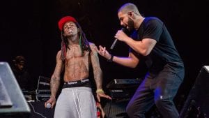 Lil Wayne appears on the remix of Drake's 