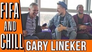 Gary Lineker joins Poet and Vuj for FIFA and Chill