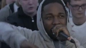 Kendrick Lamar surprised kids in Manchester with a rap cypher- this is amazing
