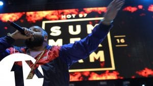 DJ Khaled and friends talk to Charlie Sloth at Summer Jam