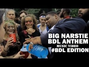 Big Narstie rallies the troops in 