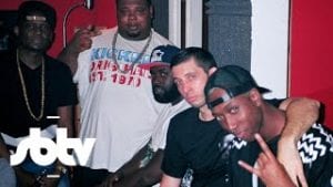 P Money, Big Narstie and Example link up on 