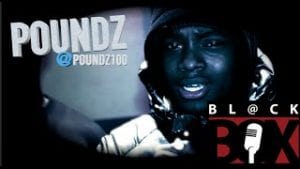 Poundz spits fire in brand new Blackbox Freestyle
