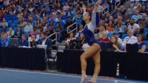 Sophina Dejesus with THAT hip-hop gymnast routine