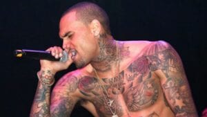 WATCH: 5 shots fired during Chris Brown performance