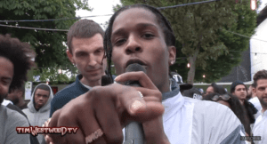 Which Grime tune does A$AP Rocky love?
