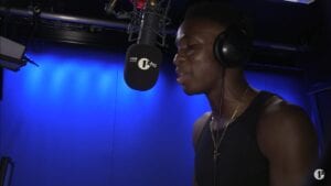 Berna spits a MAD freestyle for Sian Anderson