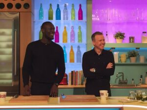 Stormzy cooked spicy chicken on daytime telly this morning