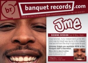 Jme, Skepta, Shorty & Maximum take over record store for surprise performance