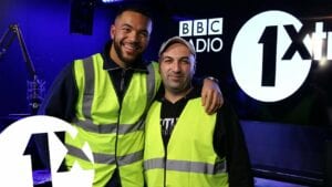Ferdi comes fast to join Reece Parkinson in the 1Xtra studio