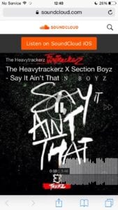 Section Boyz and Heavytrackerz release 