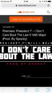 President T goes mental on 