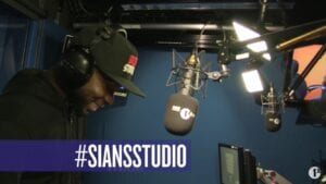 Scrufizzer freestyles in Sian's Studio