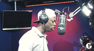 J Hus lights up Fire In The Booth