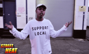 Fire! Jevon drops Street Heat freestyle