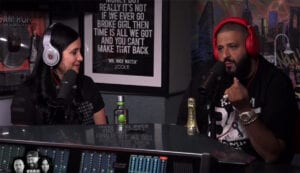 DJ Khaled celebrates having the key, beauty, and his new album on Hot 97