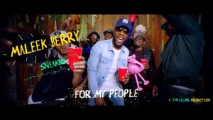 Maleek Berry and Sneakbo bring the vibes in 