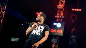 Lethal Bizzle performs Fester Skank at Radio 1's Big Weekend