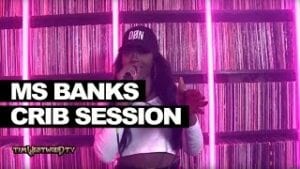 Ms Banks spits HOT freestyle in Westwood Crib Session