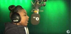 Nadia Rose drops a freestyle for Toddla T