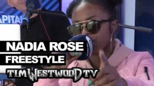 Nadia Rose drops insane freestyle for Westwood at Wireless