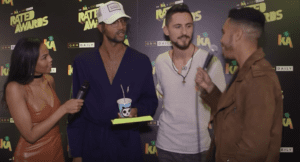 Poet & Vuj discuss being nominated & future plans at Rated Awards