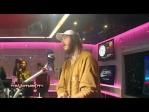 Post Malone talks Kanye West & Charlamagne with Westwood
