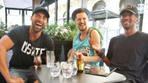 Poet & Vuj chill with Rio in Paris