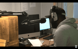 P Money does grime impressions of Tempa T, Giggs and Jme with Reece Parkinson