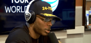 Nelly catches up with Angie Martinez on Power 105.1