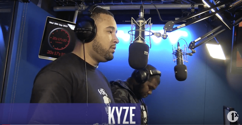 Kyze freestyles in #SiansStudio - GRM Daily