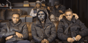 LD of 67 explains his mask to DJ Vlad