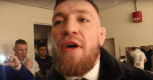 Connor McGregor says 