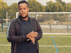 GRM Exclusive: Chunkz takes on the 'Post & In' football challenge
