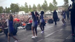 Section Boyz behind the scenes at Wireless 2015