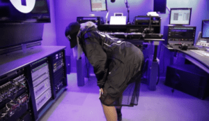 Stefflon Don teaches A.Dot to twerk