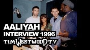 Westwood pulls a rare interview with Aaliyah from his vault