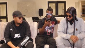 Harry Pinero, Chunkz & Darkest Man Link Up For A Fun Game Of 'Guess The Lyrics'