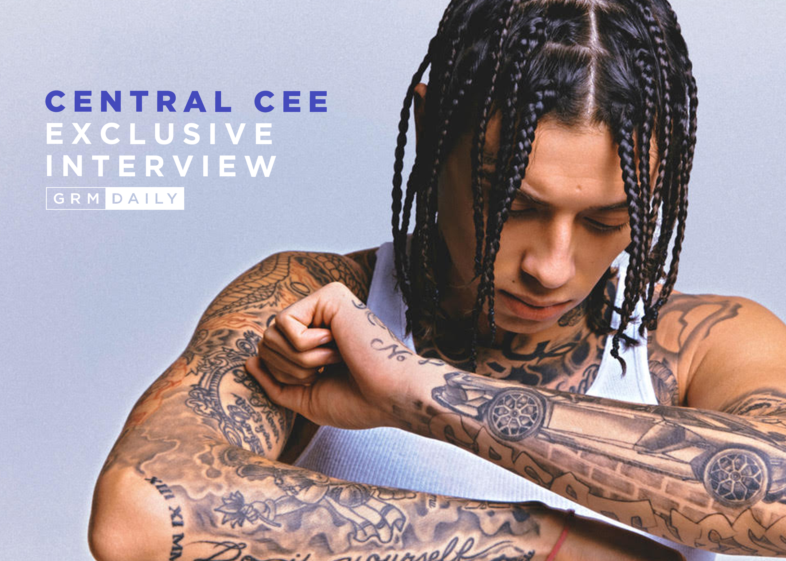 Central Cee explains why he doesn't use a stylist - Woo