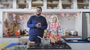 Amelia calls on Chunkz for new episode of 'Amelia's Cooking Show'