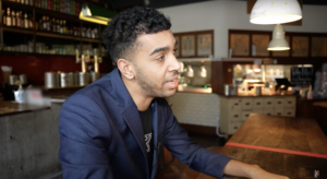 Niko Omilana surprises Londoners with giant burgers in new prank