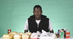 Watch Victor Kunda eat everything on the Morley's menu