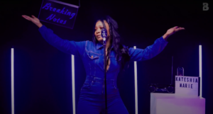 Kateshia Marie Steps Into The Breaking Notes Studio To Perform 