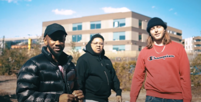 Footsie & Manga Saint Hilare Link Up In Clean Visuals For 