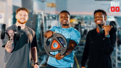 Sidemen's Tobjizzle & Behzinga Link Up With Michael Dapaah On Latest 'Belly Must Go' Episode