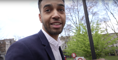 Watch Niko Omilana transform a London bus into a 5-star restaurant