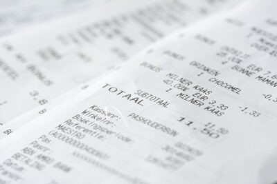Shops to stop printing paper receipts