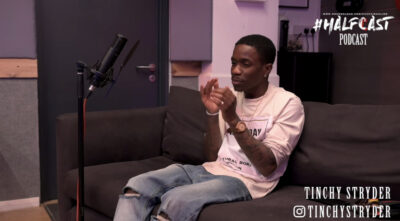 Watch Chuckie catch up with Tinchy Stryder in fresh episode of the Halfcast Podcast
