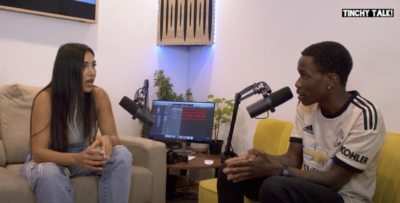 Carns Hill & Ellie Prohan Sit Down For A Chat On Latest 'Tinchy Talk' Instalment