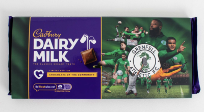 Grenfell Athletic FC & Cadbury Team Up To Launch Limited Edition Chocolate Bar
